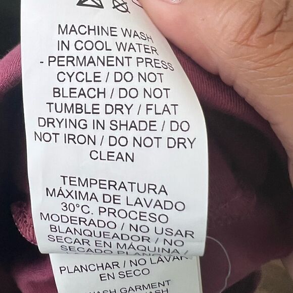 Puma Burgundy High Waist Modern Basics Sporty Leggings Size Medium - Picture 11 of 11